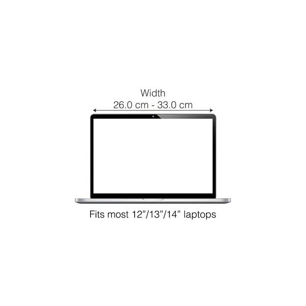 Philbert - Sun Shade & Privacy Hood Universal 12-14'' Ultra Slim, Black 9