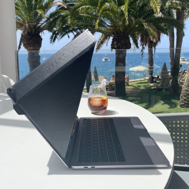 Philbert - Sun Shade & Privacy Hood Universal 12-14'' Ultra Slim, Black 3