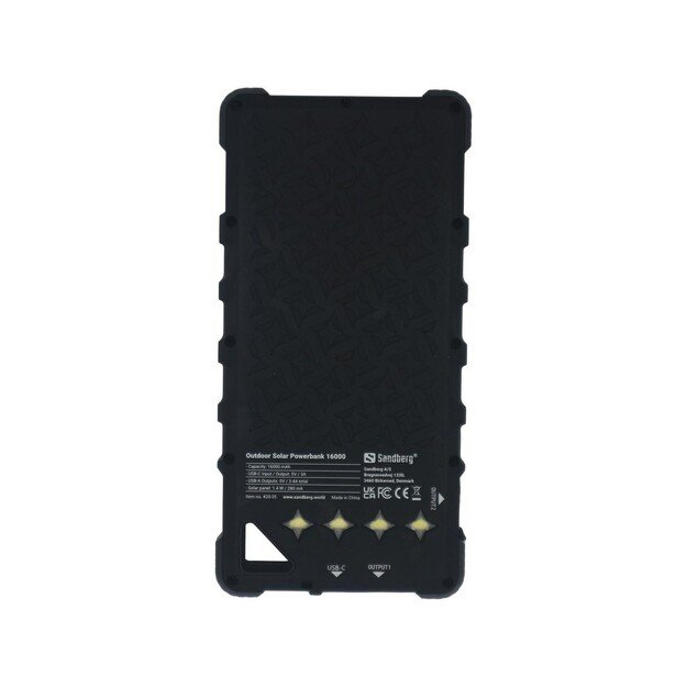 Sandberg - Outdoor Solar Powerbank 16000mAh 6