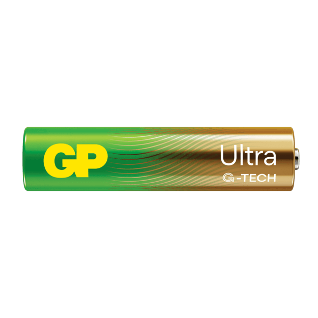 GP - Ultra Alkaline AAA Batteries, 24AU/LR03, 1.5V, 4-Pack 5