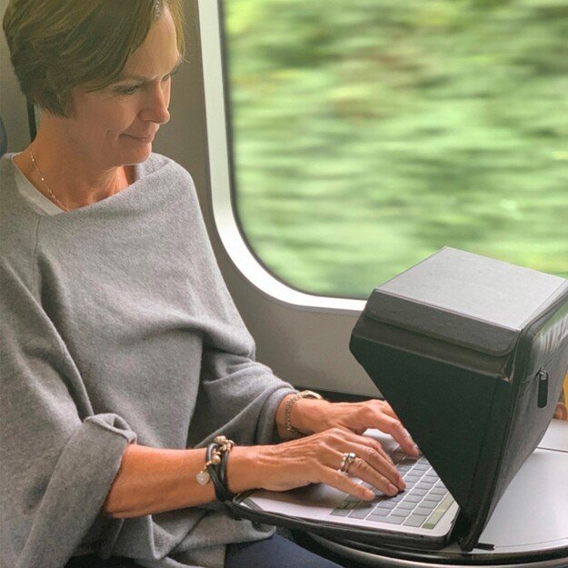 Philbert - Sun Shade & Privacy Sleeve/Bag Hemp MacBook 13'', Black 3