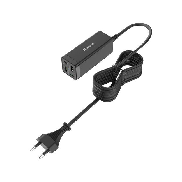 Sandberg - 4in1 Charger 2xUSB-C 2xUSB 65W 4