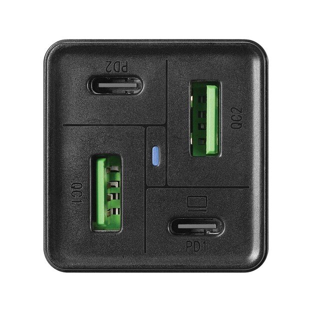 Sandberg - 4in1 Charger 2xUSB-C 2xUSB 65W 3