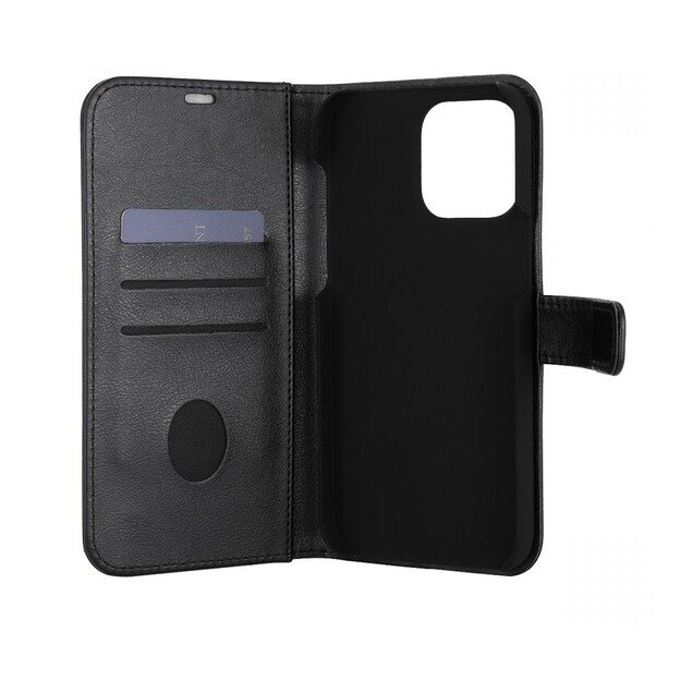 RadiCover - Radiation Protection Wallet Vegan Leather iPhone 14 PRO MAX Flipcover Black 1