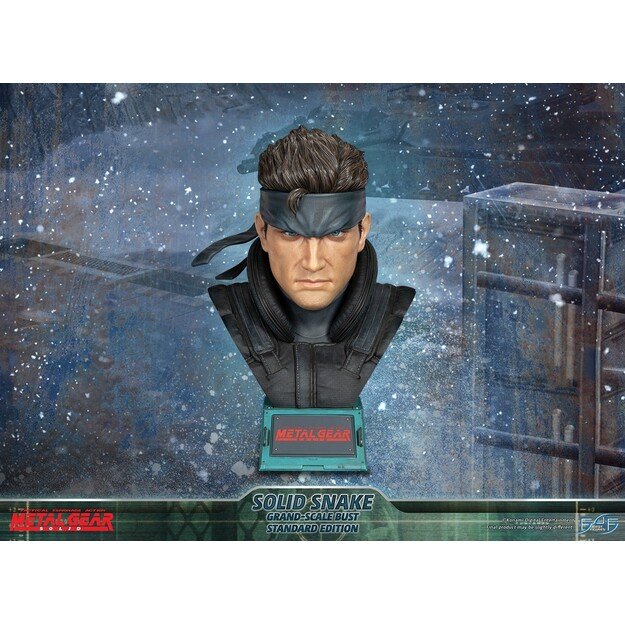 Metal Gear Solid (Solid Snake Grand-Scale Bust) RESIN Statue 6