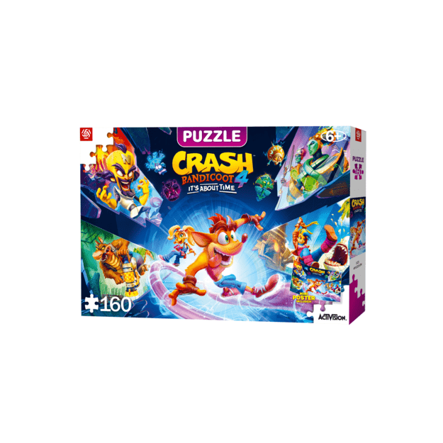 KIDS: CRASH BANDICOOT 4: IT'S ABOUT TIME PUZZLES - 160 8