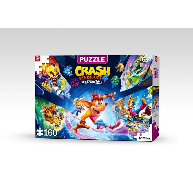 KIDS: CRASH BANDICOOT 4: IT'S ABOUT TIME PUZZLES - 160 5