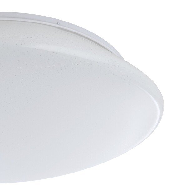 EGLO - Sileras-Z ceiling lamp white with crystal effect Ø60 - RGB + TW - Zigbee, Bluetooth 4