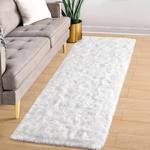 Dywan Plusz Mięciutki Shaggy Gęsty Włochacz Duży Puchaty do Salonu 120x80cm 8