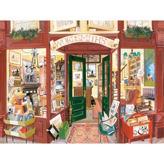 Ravensburger - Puzzle Wordsmith's Bookshop 1500p (12000728) 1