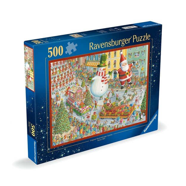 Ravensburger - Puzzle Here Comes Christmas! 500p (12000382) 1