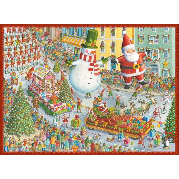 Ravensburger - Puzzle Here Comes Christmas! 500p (12000382) 2
