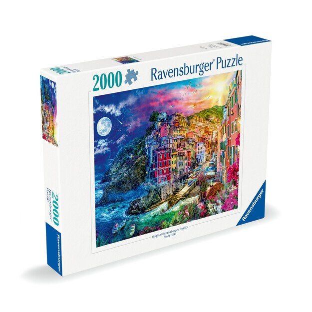 Ravensburger - Puzzle Colorful Cinque Terre 2000p (12000803) 2