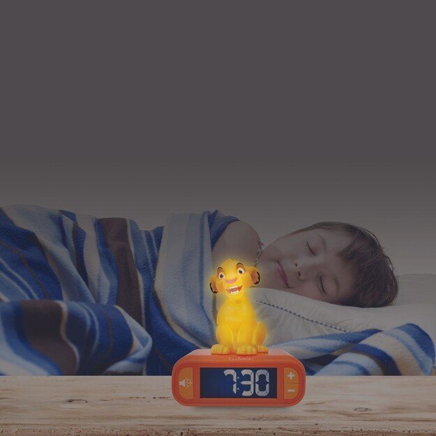 Lexibook - Simba Night light Alarm Clock with sounds (RL800AN) 1