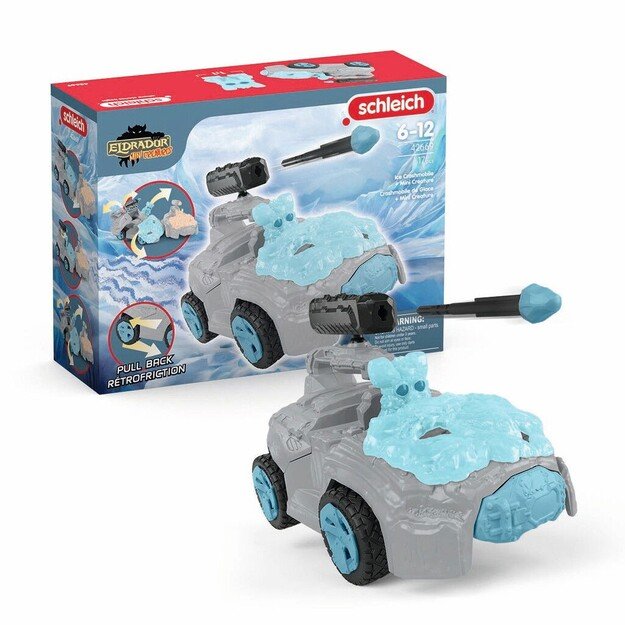 Schleich - Eldrador - Ice CrashMobile with Mini Creature (42669) 2