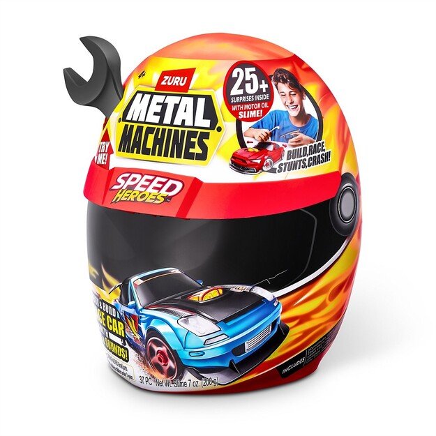 Metal Machines - Speed Hero Helmet Playset (67125) 2