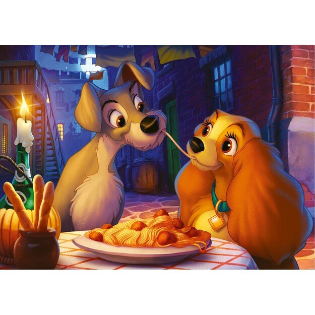 Ravensburger - Puzzle Lady And The Tramp 1000p (12000003) 1