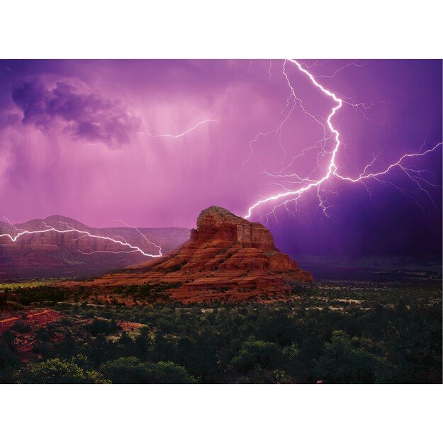 Ravensburger - Puzzle Pink Thunder 500p (12000779) 1