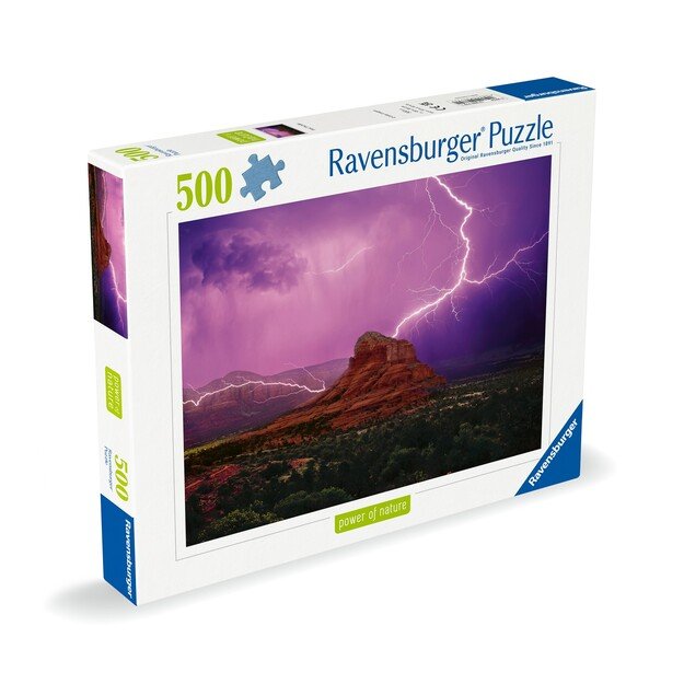 Ravensburger - Puzzle Pink Thunder 500p (12000779) 2
