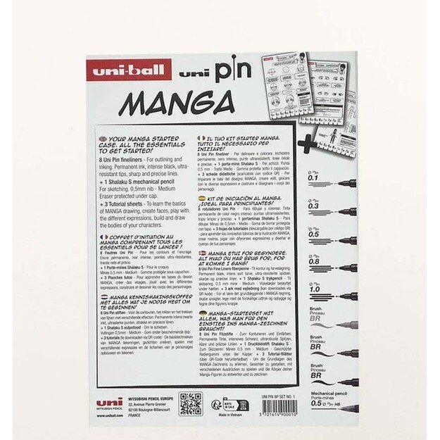Uni - UNI PIN Collection Pack Manga - (401256) 4