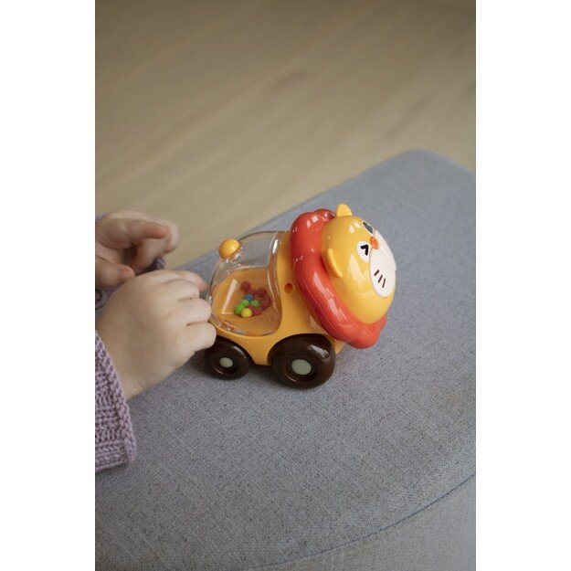 Scandinavian Baby Products - Baby toy car - confetti lion - (SBP-03540) 2