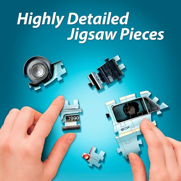 Wrebbit 3D Puzzle - Harry Potter - Flying Ford Anglia (40970012) 2