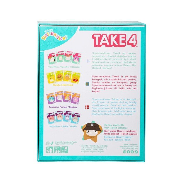 Squishmallows - Take 4 Game (40862731) 5