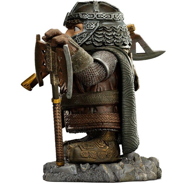Iron Studios & Minico Lord Of The Rings - Gimli Figure 9