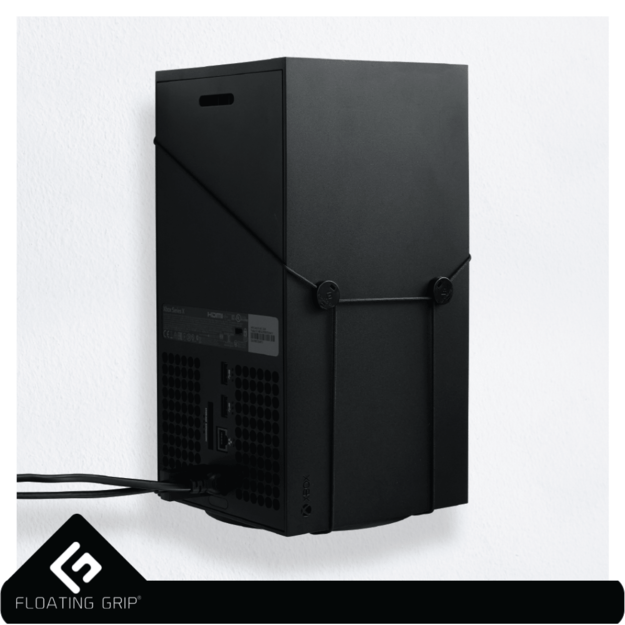 Floating Grip Xbox Series X Wall Mount Black 1