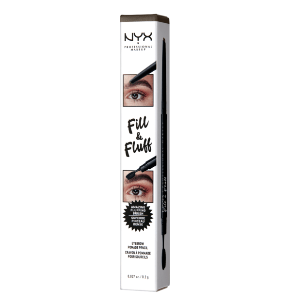 NYX Professional Makeup - Fill & Fluff Eyebrow Pomade Pencil - Ash Brown 1