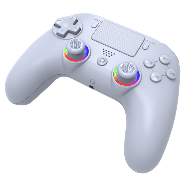 Subsonic Wireless Led Controller PS4 White - PS4/Pc 7