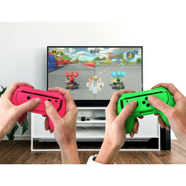 Subsonic Duo Control Grip Colorz - Pink & Green (Switch / Switch Lite / Switch Oled) 11