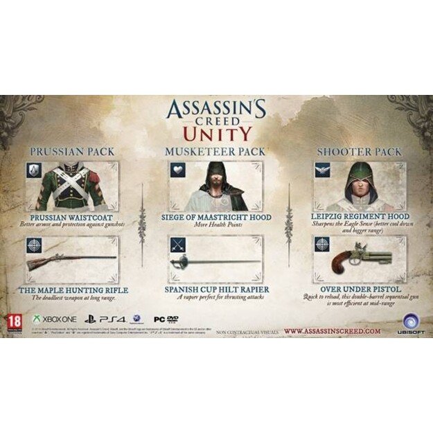 Assassin's Creed: Unity 

  - PlayStation 4 4