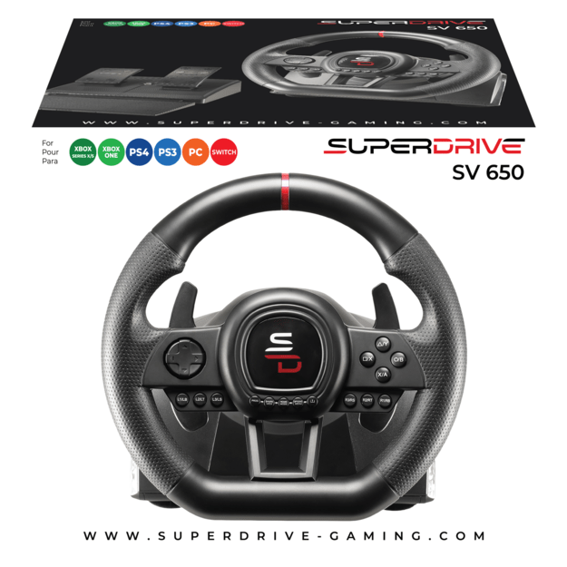 Subsonic Superdrive SV 650 - PS4/PS3/Xbox One, X/S / Switch / PC 10