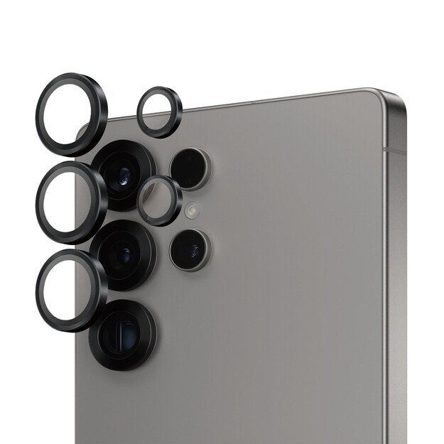 PanzerGlass - Hoops Lens Protector Galaxy S 2025 Ultra, black 3
