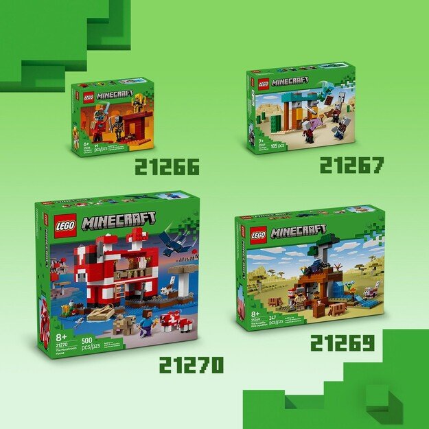 LEGO - Minecraft - The Baby Pig House (21268) 3