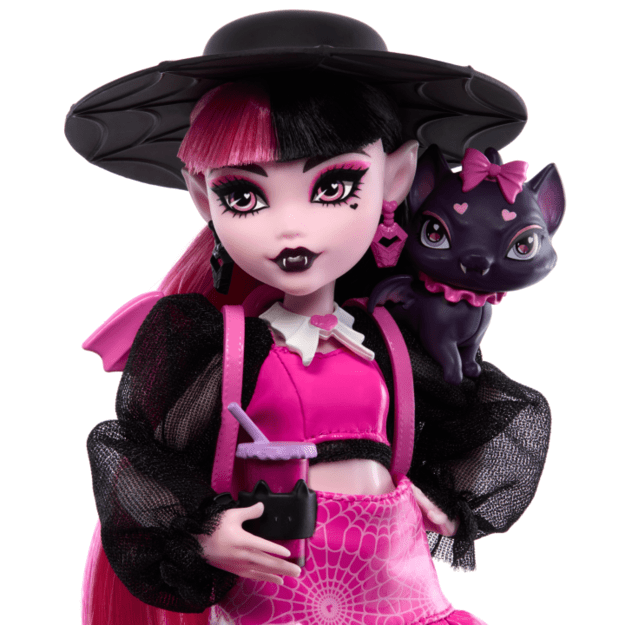 Monster High – Core Doll with Pet - Draculaura (HRP64) 1