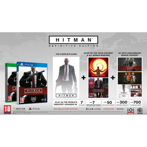Hitman: Definitive Edition
      
        - Xbox One 1