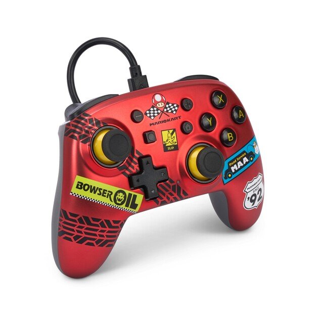 PowerA Nano Wired Switch Controller - Mario Kart: Racer Red /Nintendo Switch 7