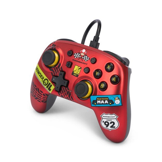 PowerA Nano Wired Switch Controller - Mario Kart: Racer Red /Nintendo Switch 6