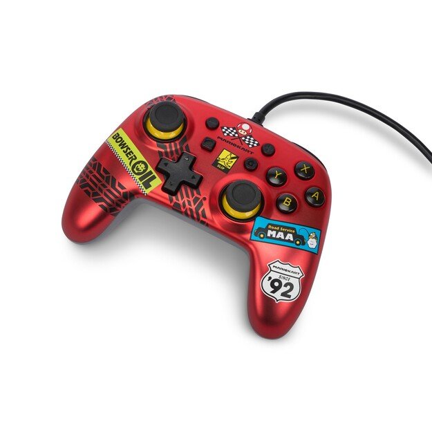 PowerA Nano Wired Switch Controller - Mario Kart: Racer Red /Nintendo Switch 4