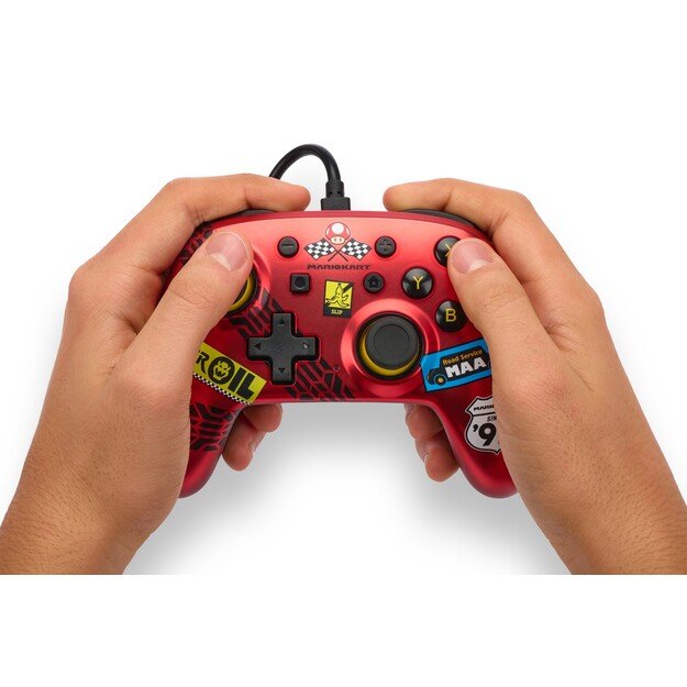 PowerA Nano Wired Switch Controller - Mario Kart: Racer Red /Nintendo Switch 3