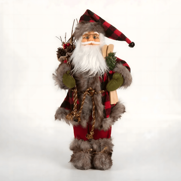 ŚWIĘTY MIKOŁAJ SKANDYNAWSKI FIGURKA ŚWIĄTECZNA NA ŚWIĘTA PREMIUM 45CM 4