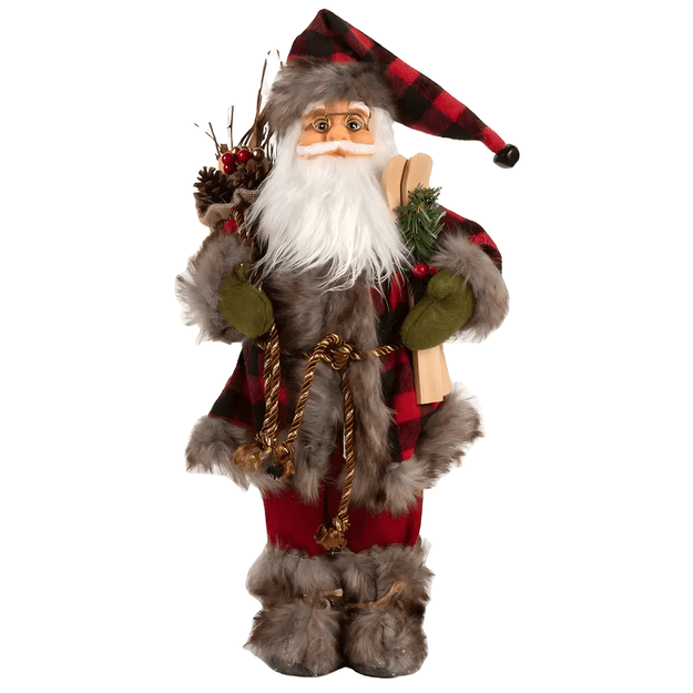 ŚWIĘTY MIKOŁAJ SKANDYNAWSKI FIGURKA ŚWIĄTECZNA NA ŚWIĘTA PREMIUM 45CM 2