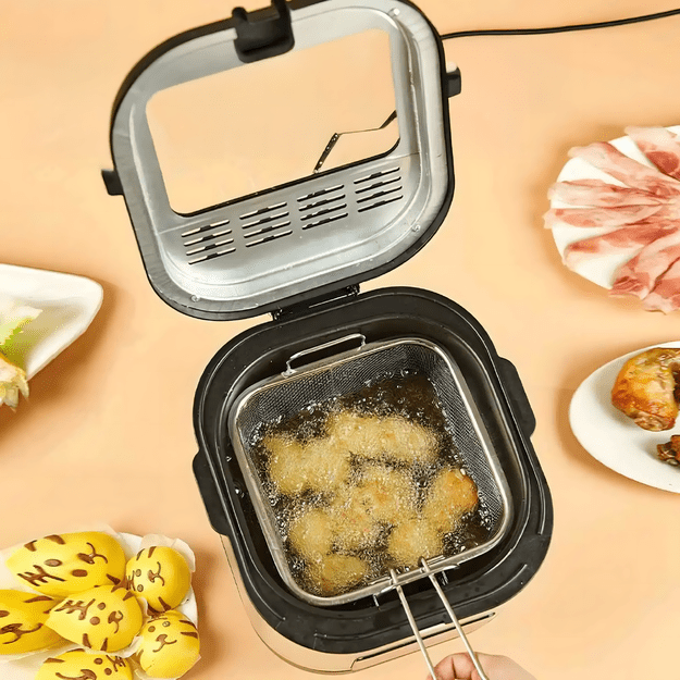 Frytkownica Tradycyjna Deep fryer Olejowa 2,5L do Frytek Ryb Mocna 1000W 25