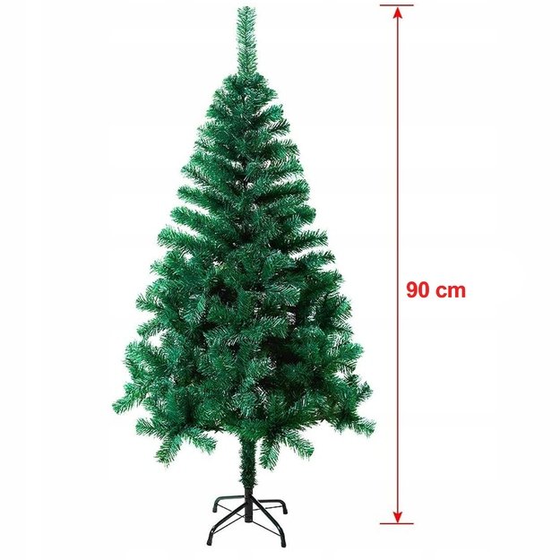 50szt. SZTUCZNA CHOINKA MAŁA ZIELONA SOSNA DRZEWKO STOJAK CHOINKOWY 90CM  18