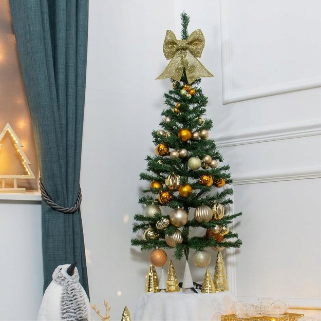 50szt. SZTUCZNA CHOINKA MAŁA ZIELONA SOSNA DRZEWKO STOJAK CHOINKOWY 90CM  11