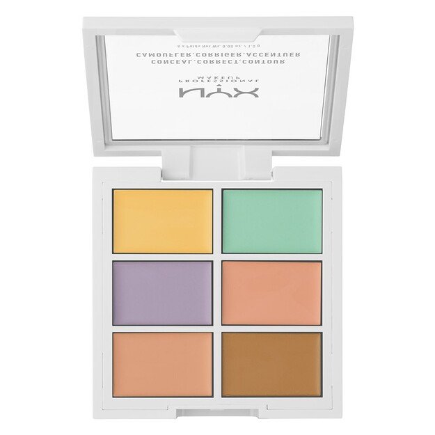 NYX Professional 466 - 3C Palette - Color Correcting Concealer 3