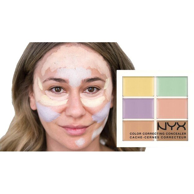 NYX Professional 466 - 3C Palette - Color Correcting Concealer 2