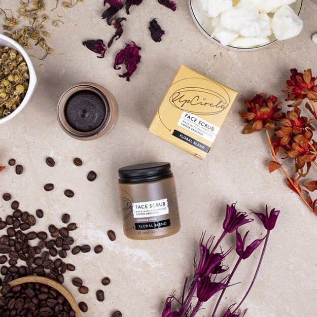 UpCircle - Coffee Face Scrub Floral Blend 100 ml 2